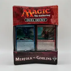 Duel Decks: Merfolk vs. Goblins Box Set Magic The Gathering MTG Factory Sealed - Image 1