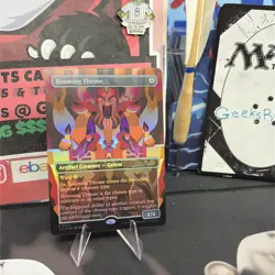 Roaming Throne (Borderless) The Lost Caverns of Ixalan Foil MAGIC THE GATHERING - Image 1