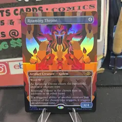 Roaming Throne (Borderless) The Lost Caverns of Ixalan Foil MAGIC THE GATHERING - Image 4