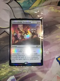 NYCC 2025 Unbreakable Formation X TMNT Promo Foil Sealed - Magic The Gathering - Image 1