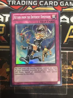 Return From The Different Dimension Yu-Gi-Oh! Trap Card X1 NM Ultra Rare - Image 1