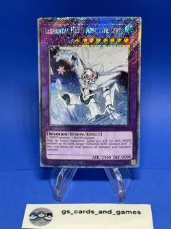 Elemental Hero Absolute Zero RA03-EN231 - Platinum Secret Rare - YuGioh Bonanza - Image 1