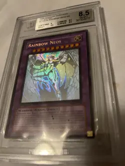Yu-Gi-Oh! Rainbow Neos Ghost Rare 1st Edition BGS 8.5 PTDN-EN044 - Image 1