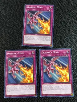 Dragon’s Mind (X3) ALIN-EN079 Yugioh 1st (New) - Image 1
