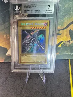 🔥 Yu-Gi-Oh! 2002 Collector Tins - Red-Eyes B. Dragon 🔥Near Mint - Secret Rare - Image 1