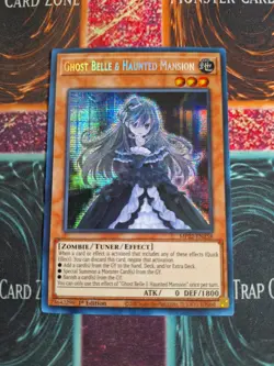 Yu-Gi-Oh! Ghost Belle & Haunted Mansion MP22-EN258 Prismatic Secret 1st NM a1/ - Image 1