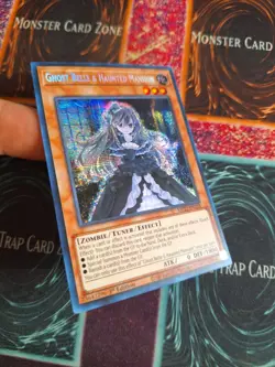 Yu-Gi-Oh! Ghost Belle & Haunted Mansion MP22-EN258 Prismatic Secret 1st NM a1/ - Image 2