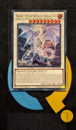 RA02-EN030 Blue-Eyes Spirit Dragon Ultra Rare 1st Edition YuGiOh - Image 1