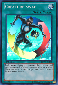 Creature Swap - LCYW-EN269 - 1st Ed Super Rare NM Yugioh - Image 1