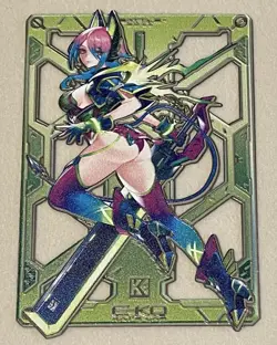 Yugioh TCG Mana Moon Amanda Lapalme Battle Doll E-Ko Metal Field Center #235/300 - Image 1