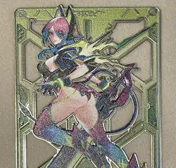 Yugioh TCG Mana Moon Amanda Lapalme Battle Doll E-Ko Metal Field Center #235/300 - Image 4