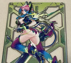 Yugioh TCG Mana Moon Amanda Lapalme Battle Doll E-Ko Metal Field Center #235/300 - Image 5