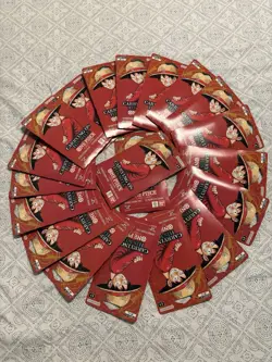 One Piece OP-13 Carrying on His Will Sleeved Booster Pack LOT of 20 Sealed NEW - Image 1