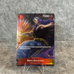 One Piece CCG - Benn.Beckman SR (Parallel) OP09-009 Emperors In The New World - Image 1
