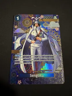 English ONE PIECE TCG OP07-046 R SP Sengoku The Azure Sea's Seven NM - Image 2