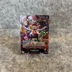 One Piece TCG Vegapunk OP07-097 Vegapunk Leader Alt Art - Image 1