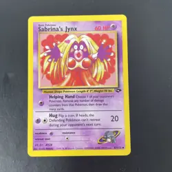 Sabrina’s Jynx 57/132 Pokemon Card Gym Challenge - Image 1