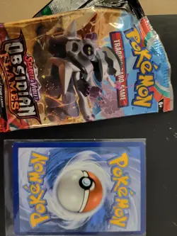 Pokemon Card print Error Holo Blank - Image 2