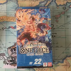One Piece Trading Card Game Starter Deck Ace & Newgate ST-22 English Sealed - Image 1