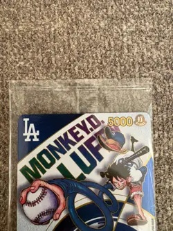 Monkey.D.Luffy (010) (Dodgers x ONE PIECE) EB02-010 One Piece Promotion Cards... - Image 5
