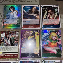 One Piece Tcg Auction Lot!! All Nine Cards Included As Seen Nm 222 - Image 3
