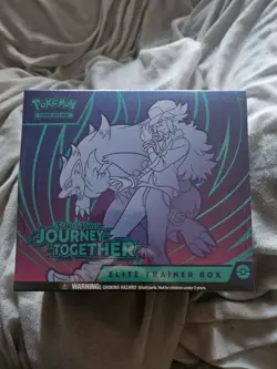 Pokemon Journey Together ETB TCG Trading Card Game Sealed - Image 1