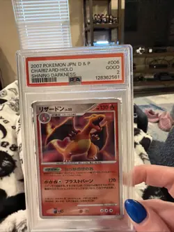 Charizard DPBP#006 DP3 Holo Shining Darkness 2007 Japanese Pokemon Card - Image 1