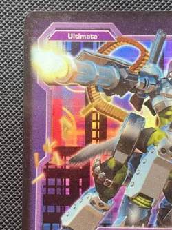 HOLO DM-239 Assaultmon Digimon CCG Card Operation X Foil 1st Edition 2005 - Image 2