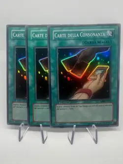 3x Yu-Gi-Oh! Cards of Consonance Italian ABPF-IT045 Foreign LP - Image 1