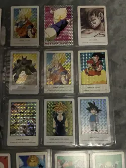 Dragon Ball Z Hero Collection Series 1 Lot of 8 PRISM Chase Cards 37 Vtg Lot 1 - Image 2