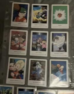 Dragon Ball Z Hero Collection Series 1 Lot of 8 PRISM Chase Cards 37 Vtg Lot 1 - Image 3
