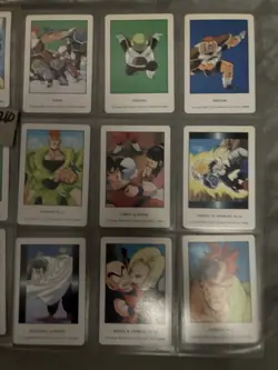 Dragon Ball Z Hero Collection Series 1 Lot of 8 PRISM Chase Cards 37 Vtg Lot 1 - Image 4