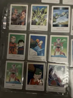 Dragon Ball Z Hero Collection Series 1 Lot of 8 PRISM Chase Cards 37 Vtg Lot 1 - Image 5