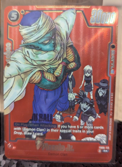 (Piccolo Jr) FB06-113 Alt Art SB01 Dragon Ball Super card Manga Red Fusion World - Image 1