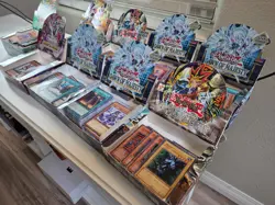 Yu-Gi-Oh Vintage Booster Box DISPLAYS with cards - Yu-Gi-Oh 9 Boxes - Image 3
