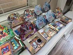Yu-Gi-Oh Vintage Booster Box DISPLAYS with cards - Yu-Gi-Oh 9 Boxes - Image 5