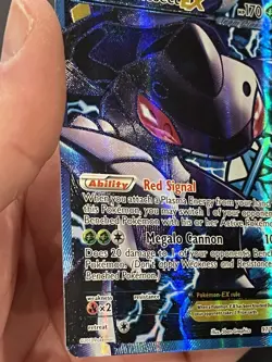 Pokemon TCG Genesect EX Team Plasma 97 Full Art Holo Card 97 /101 Plasma Blast - Image 4
