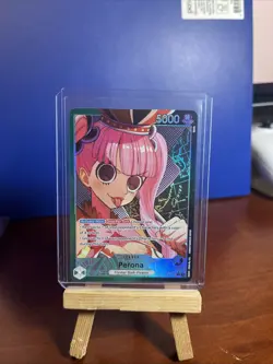 One Piece Card Game Perona Alternate Art OP06-021 Leader Rare NM English - Image 1