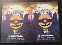 NICKIT THIEVUL X2 Cards Prisma Trick Or Treat Halloween Cracked Ice Holo - Image 4