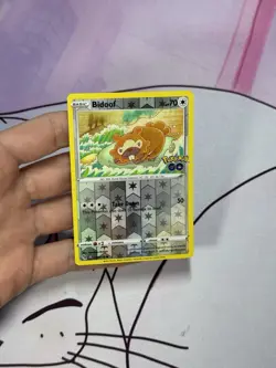 Ditto (Bidoof) 059/078 Pokemon GO 2022 Reverse Holo Pokemon Card TCG - Image 2