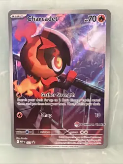 Charcadet 022 Pokemon Center Stamped Black Star Promo Pokemon Card - Image 1
