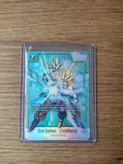 Dragon Ball Super Card Game Fusion World SCR Son Gohan: Childhood FB01-140 - Image 1