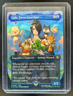 2025 Magic: The Gathering Final Fantasy Lulu Stern Guardian Chocobo Foil #0467 - Image 1