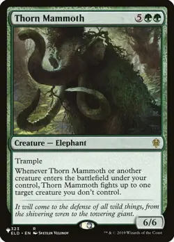 Thorn Mammoth x1 1x Mystery Booster 2 NM MTG - Image 1