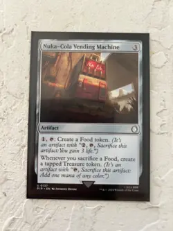 MTG Nuka Cola Vending Machine Universes Beyond Fallout Fresh - Image 1