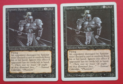 Magic the Gathering MTG Revised HYPNOTIC SPECTER X 2 MP & HP U 1994 Vintage - Image 1