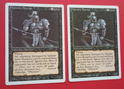 Magic the Gathering MTG Revised HYPNOTIC SPECTER X 2 MP & HP U 1994 Vintage - Image 2