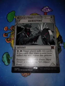 1x Grindstone Showcase NM/M Outlaws of Thunder Junction MTG Magic the Gathering - Image 2