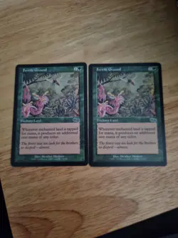 MTG - 2x Fertile Ground - Urza's Saga - Image 1