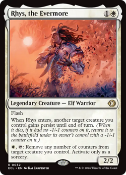 Rhys, the Evermore Lorwyn Eclipsed - Near Mint Foil - Image 1